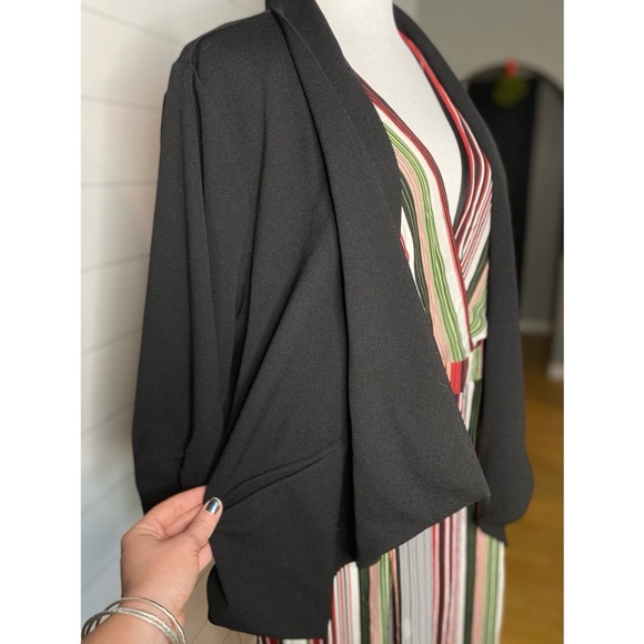 Maurice’s Black Flowy Blazer - Picture 3 of 6